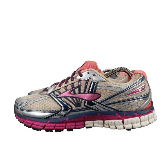 Brooks Shoes Womens 9 Athletic Sneaker Adrenaline GTS 14 Running Trainer Comfort - Picture 6 of 15